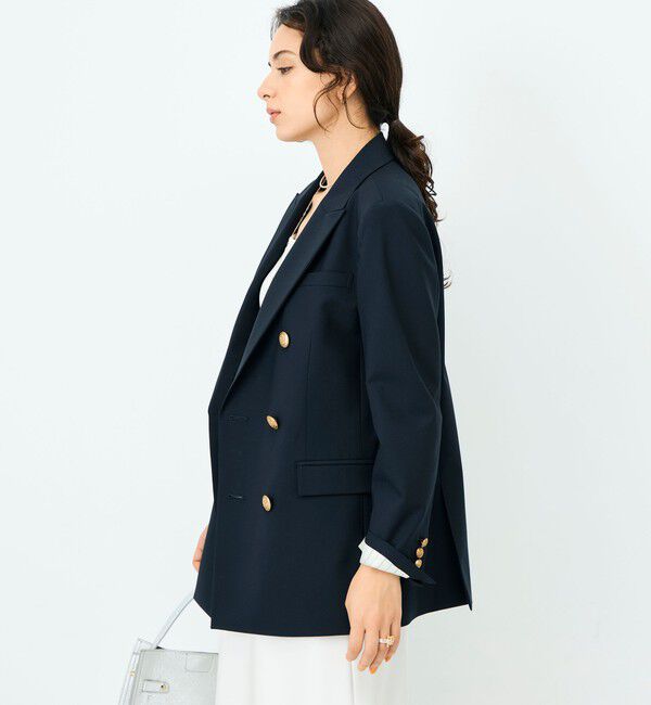 NOLLEY'S sophi「45th limited editionトロピカルウールダブルジャケット」|テーラードジャケット|