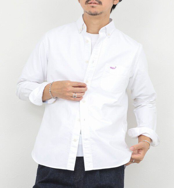 NOLLEY'S goodman「TRADITIONAL OX クジラBD オックス ボタンダウンシャツ 26SS」|シャツ・ブラウス|