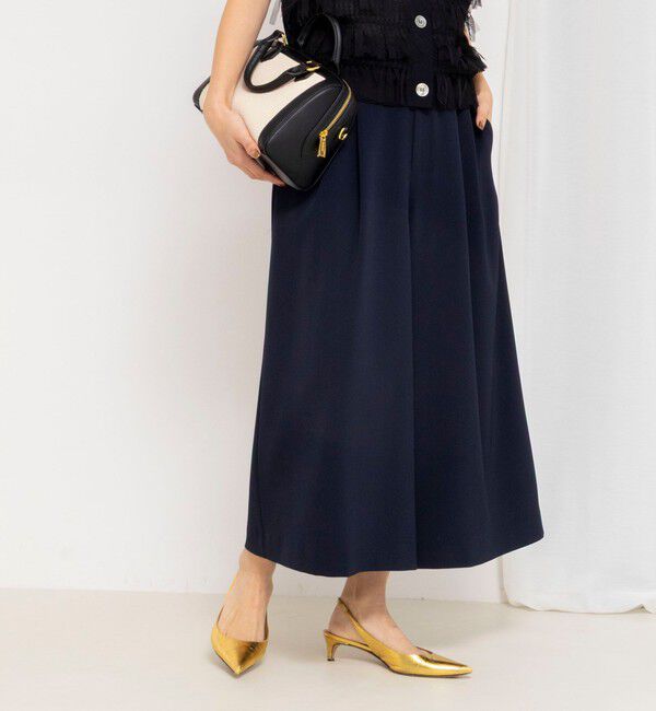 NOLLEY'S「ウォッシャブルクロップドワイドツイルパンツ」|その他|