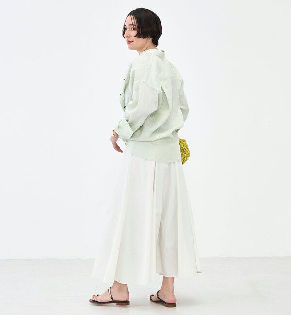 NOLLEY'S「MY STANDARD マルチWAYリネンシャツ」|シャツ・ブラウス|