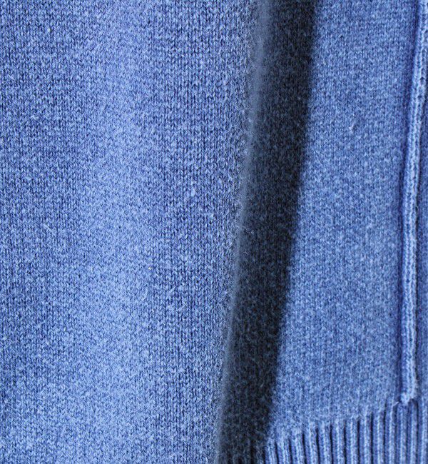 GLOSTER「【縫製が魅せる主役ディテール】表リンキングクルーニット アシッド加工」|ニット・セーター|