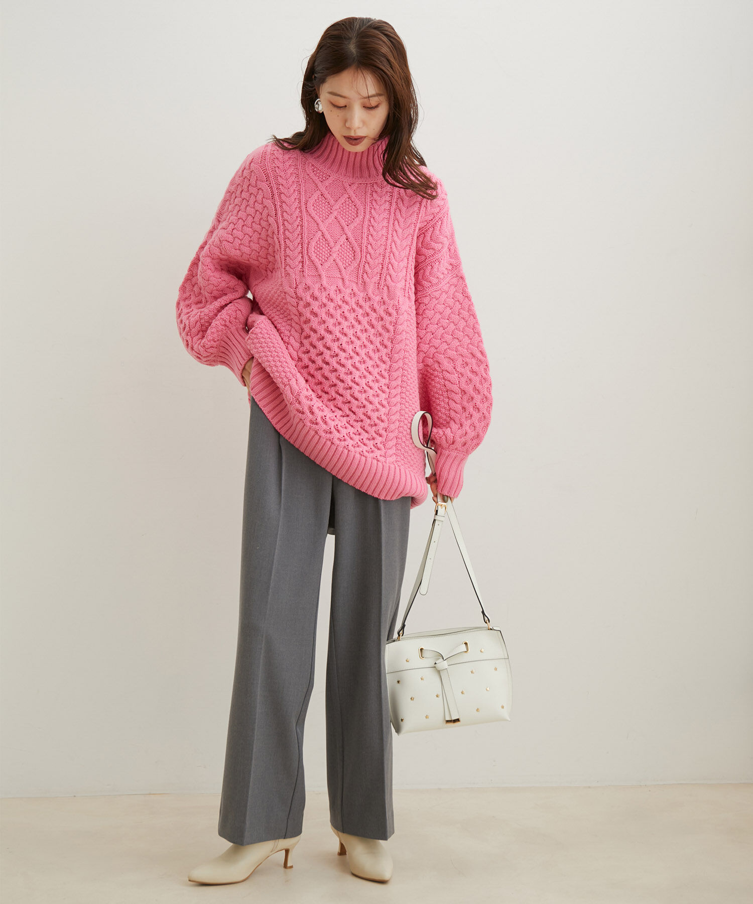 VIS「【HOT BEAUTY STRETCH】【洗える】ストレートパンツ」|その他|