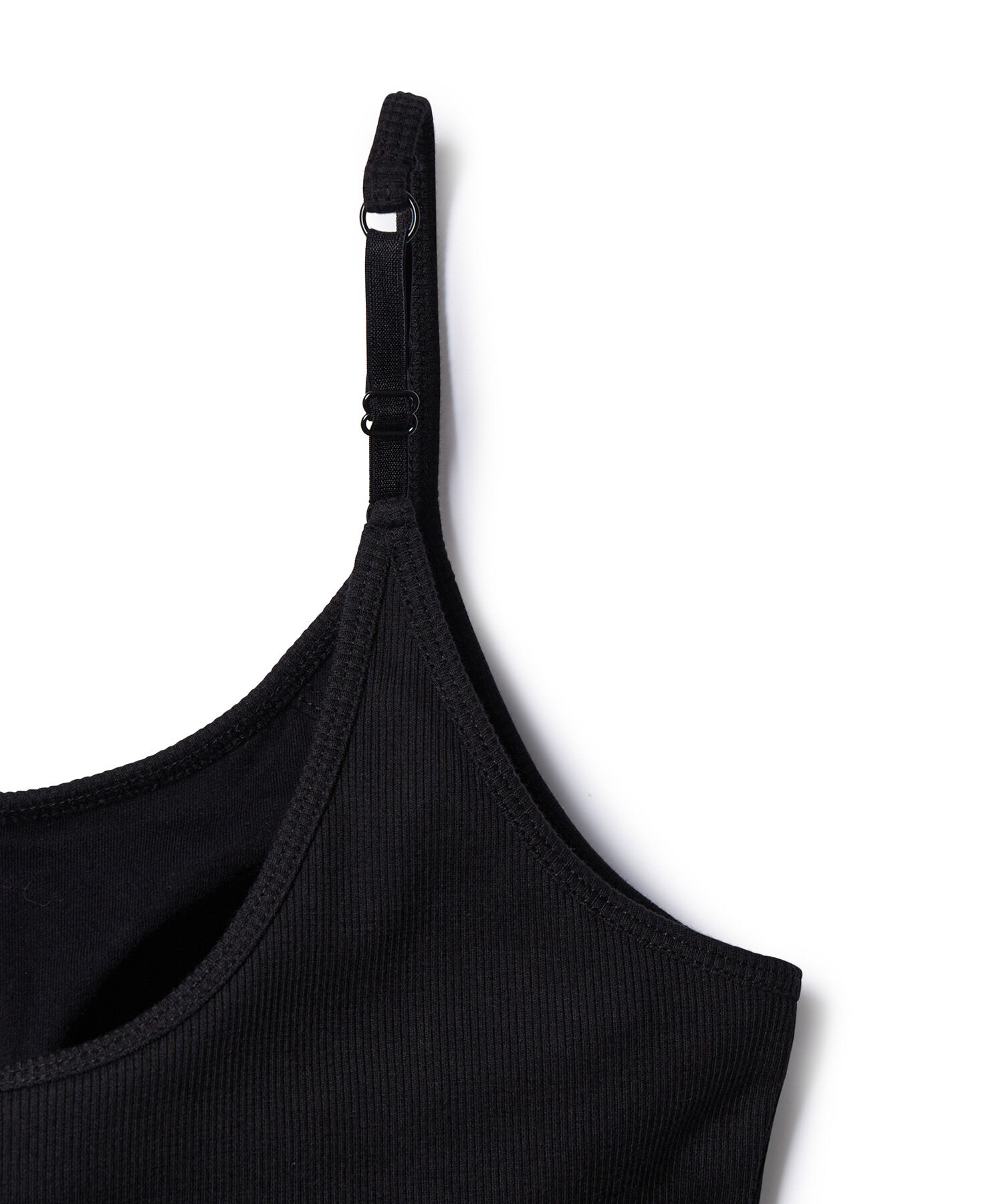 VIS「【洗える】カップ付きバックオープンキャミソール」|キャミソール|