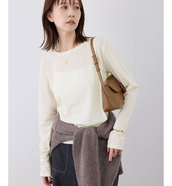 Rope&rsquo;Picnic「シアーカットクルーネックプルオーバー」|Tシャツ・カットソー|