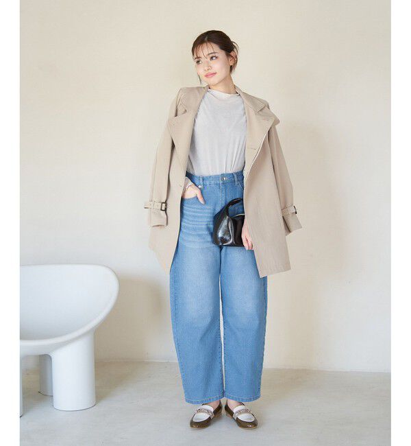 Rope&rsquo;Picnic「【ウエスト革命デニム】ウエストシェイプカービーデニム」|デニム|