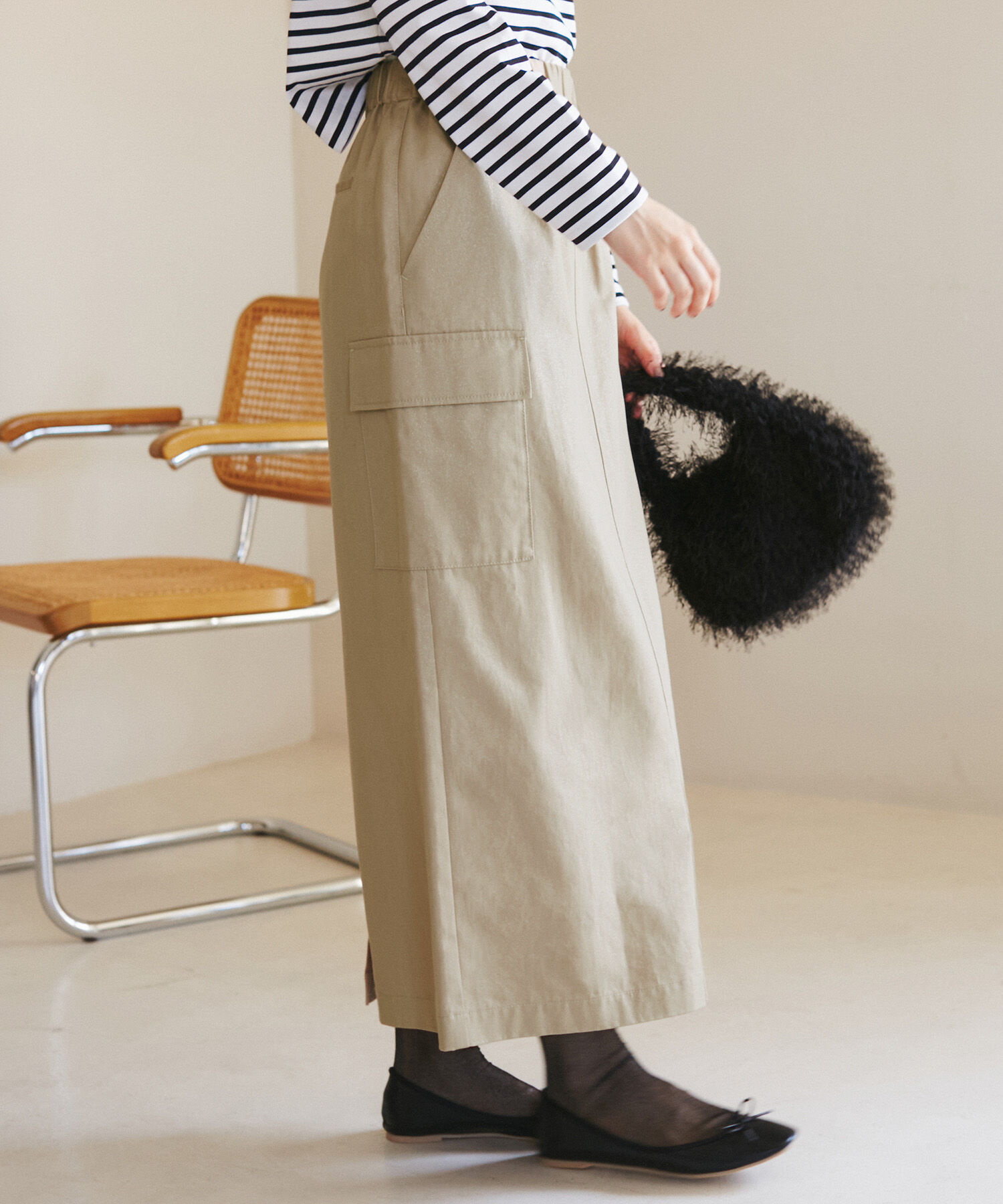 ROPE' PICNIC R「箔アソートカーゴスカート」|スカート|