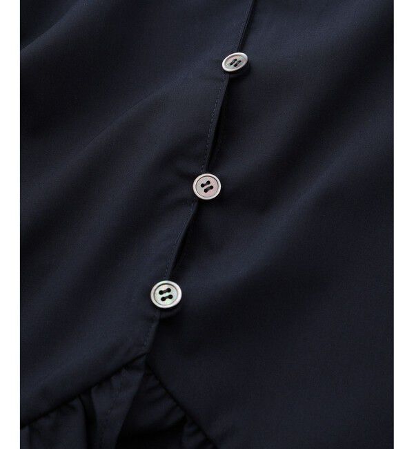 ADAM ET ROPE'「【WEB限定】パフスリーブギャザーブラウス」|シャツ・ブラウス|