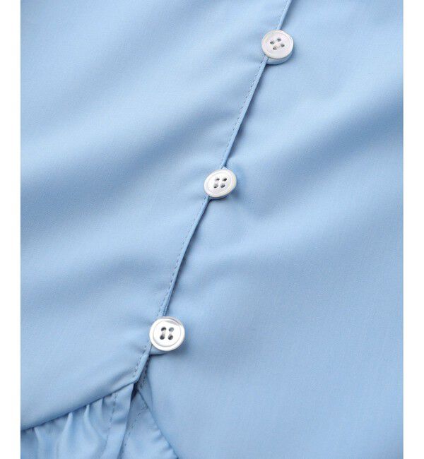 ADAM ET ROPE'「【WEB限定】パフスリーブギャザーブラウス」|シャツ・ブラウス|