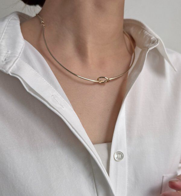  「ネジリ2WAYスライダーネックレス」|ネックレス|