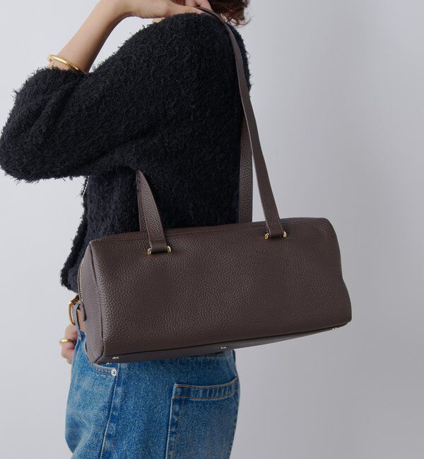  「【コーデのポイントに】ワイドスクエアショルダーバッグ」|ショルダー・メッセンジャー|