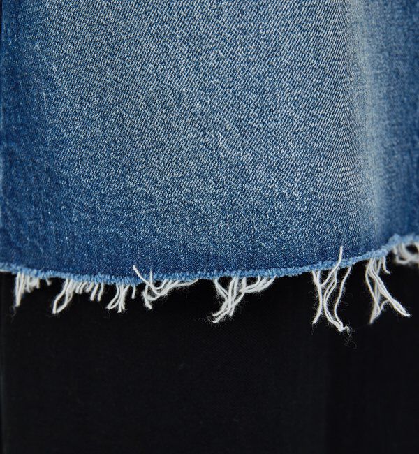  「【PEAS】デニムミニスカート」|スカート|