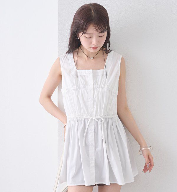  「ストライプタンクブラウス」|シャツ・ブラウス|