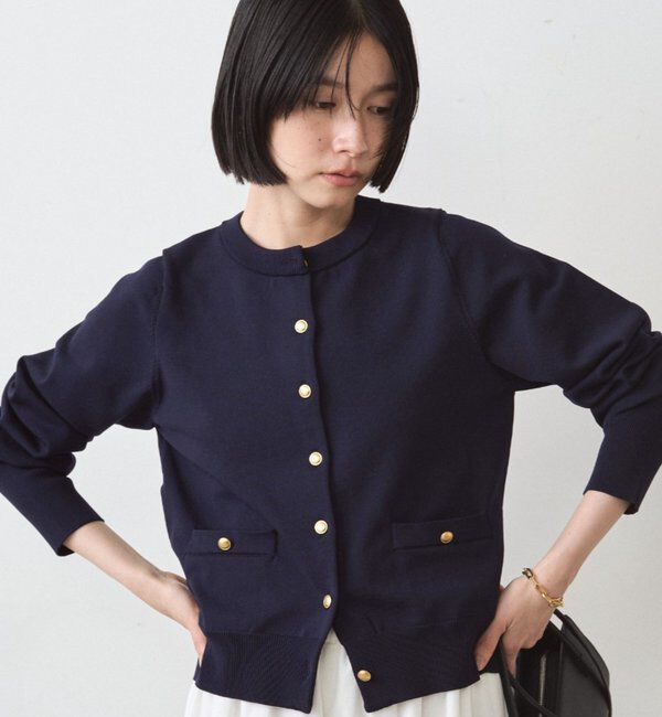  「コンパクトカーデ」|ニット・セーター|