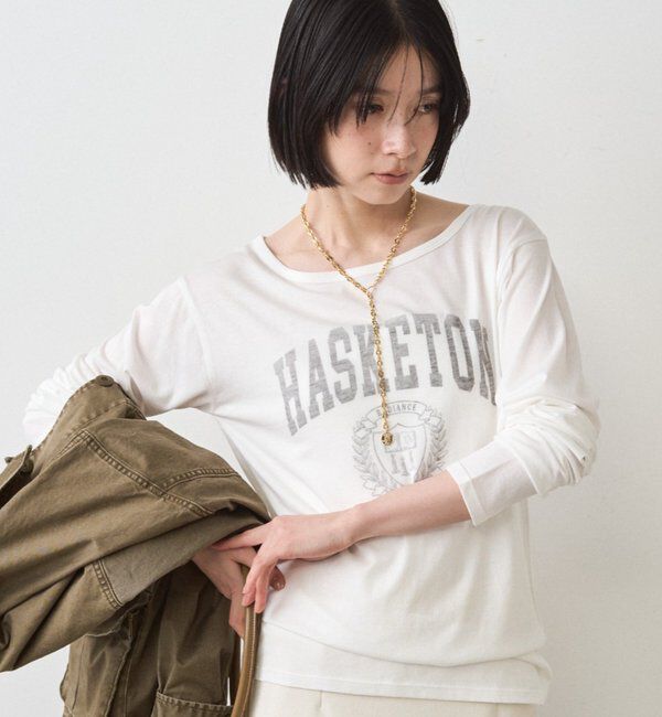  「シアーカレッジロンT」|Tシャツ・カットソー|