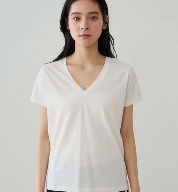  「ディープVカットソー」|Tシャツ・カットソー|