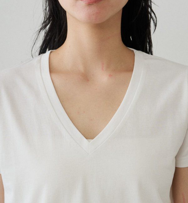  「ディープVカットソー」|Tシャツ・カットソー|