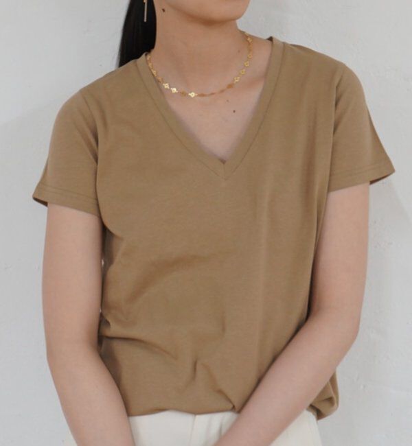  「ディープVカットソー」|Tシャツ・カットソー|