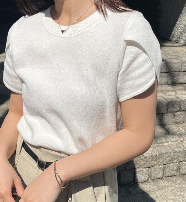  「チューリップスリーブニット」|ニット・セーター|