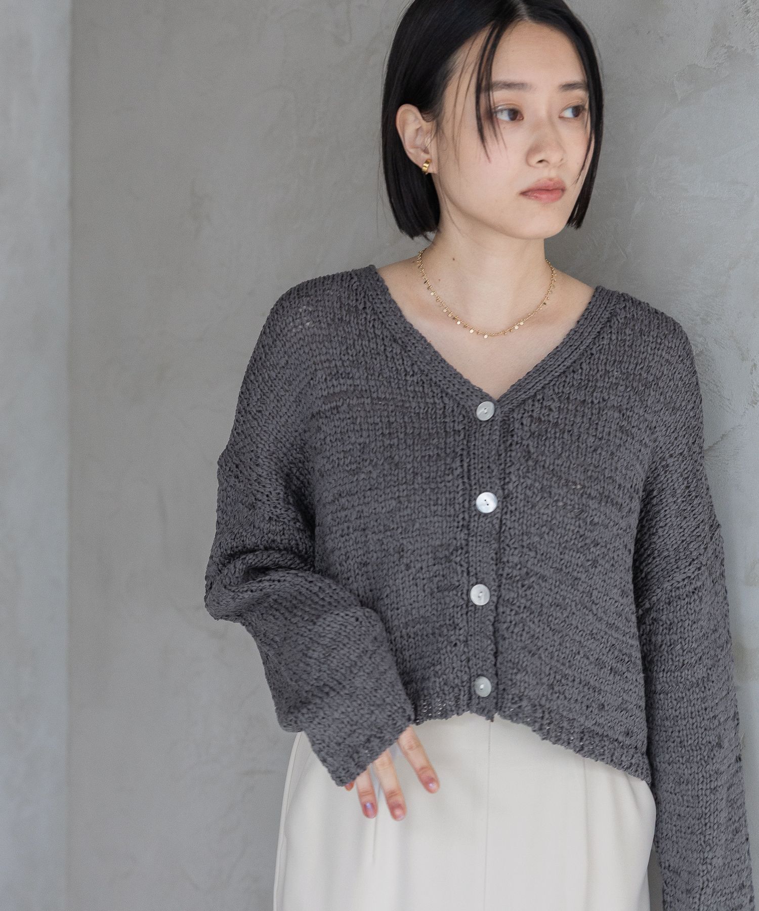 A part by 「テープヤーンニットカーディガン」|ニット・セーター|