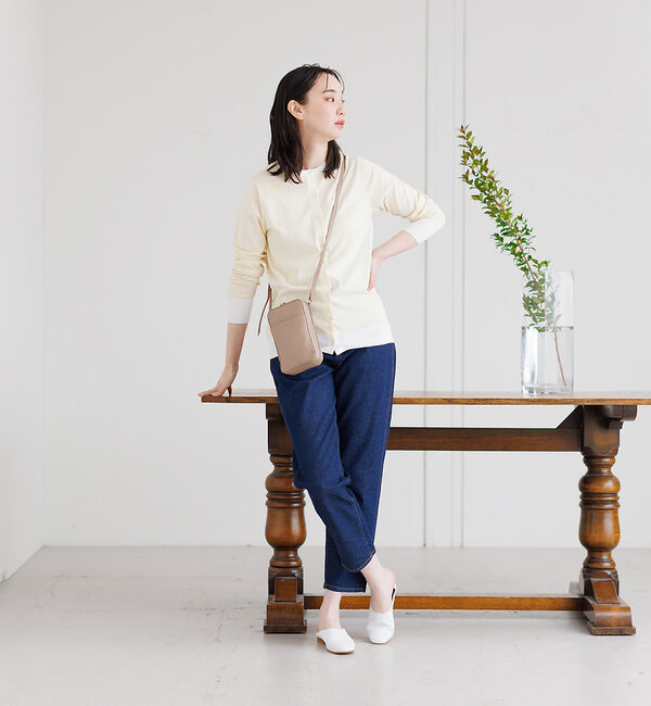 collex「SUVINコットンカーディガン」|カーディガン|