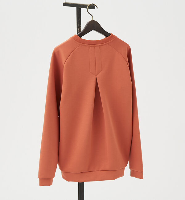 ABAHOUSE「【インバーテッドプリーツ】 ダンボールニット プルオーバー / クルーネック ス」|スウェット・ジャージ|