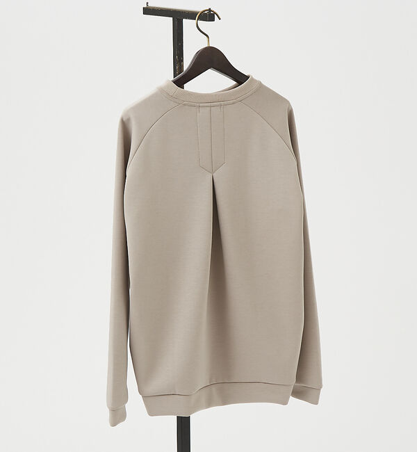 ABAHOUSE「【インバーテッドプリーツ】 ダンボールニット プルオーバー / クルーネック ス」|スウェット・ジャージ|