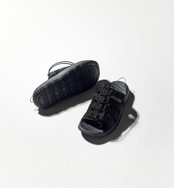 ABAHOUSE「【BUMPY/バンピー】 PACKABLE /パッカブル/リカバリーサンダル/R」|サンダル|ブラック