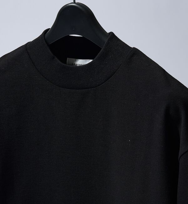 ABAHOUSE「【接触冷感】モックネック Tシャツ / COVEROSS(R)【予約】」|Tシャツ・カットソー|