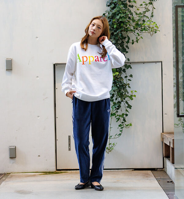 Rouge vif「【THRIFTY LOOK / スリフティールック】クルーネックスウェット/Ap」|スウェット・ジャージ|