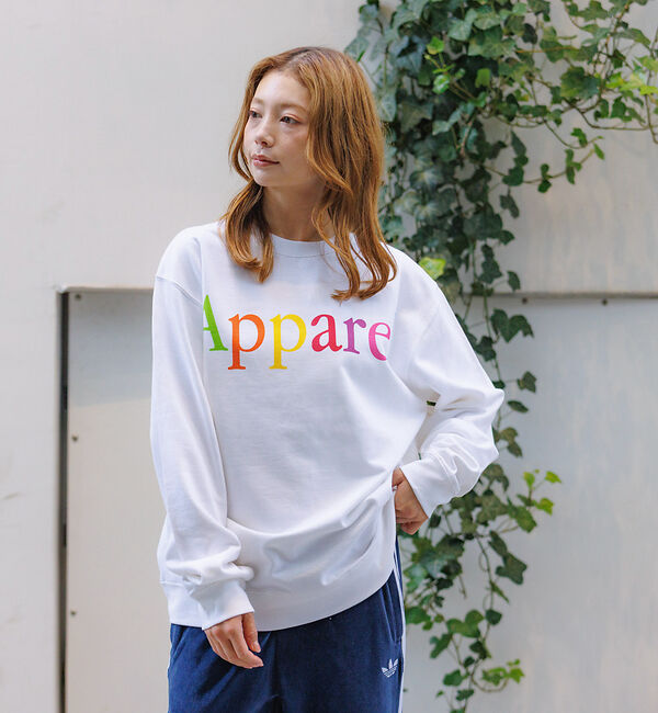 Rouge vif「【THRIFTY LOOK / スリフティールック】クルーネックスウェット/Ap」|スウェット・ジャージ|