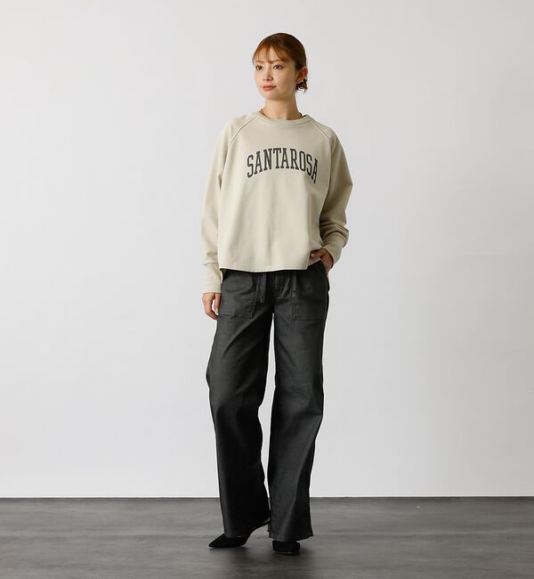 Rouge vif「【MICA&DEAL /マイカアンドディール】"SANTAROSA"raglan」|スウェット・ジャージ|