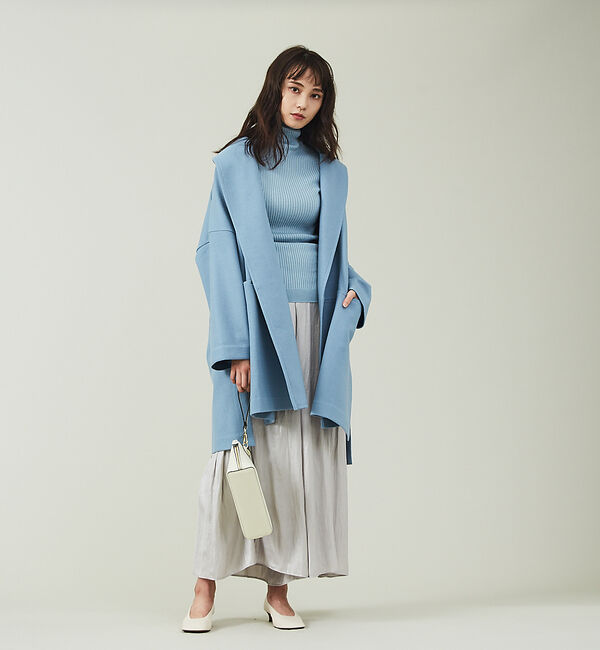 qualite「【セットアップ対応】グロッシーサテンドレープパンツ」|その他|