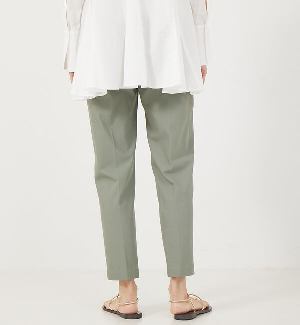 qualite「《セットアップ対応》2WAYストレッチハイウエストテーパードパンツ」|その他|