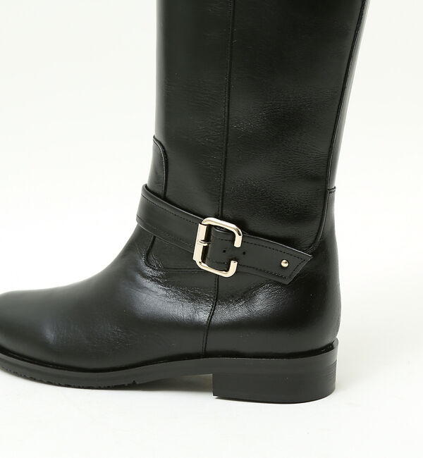 AU BANNISTER「【スノーソール】バックルベルトロングブーツ」|ショートブーツ|