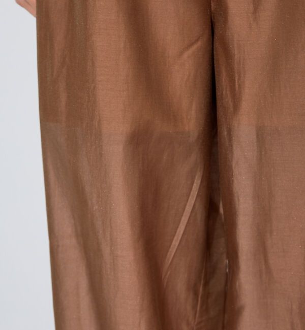 NOMINE「【セットアップ着用可】シアー ワイドパンツ」|その他|