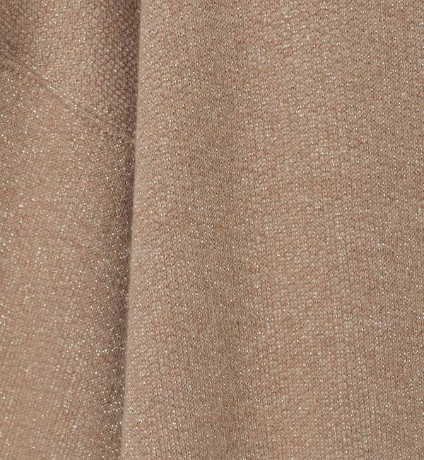 Liesse「ラメ裏毛プルオーバー」|Tシャツ・カットソー|