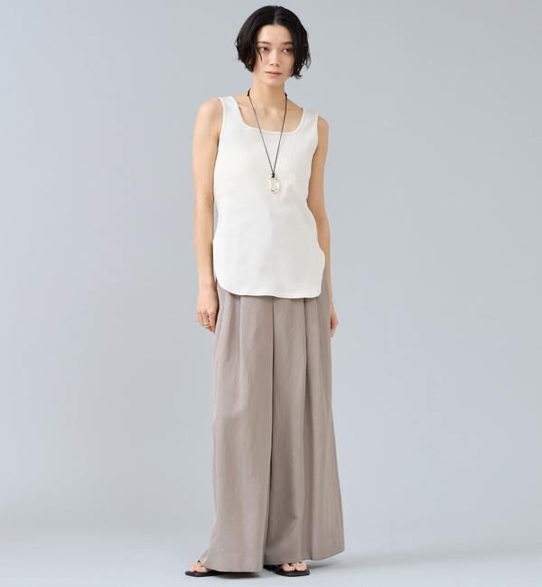 Liesse「【定番】前後2WAYテレコタンクトップ」|Tシャツ・カットソー|