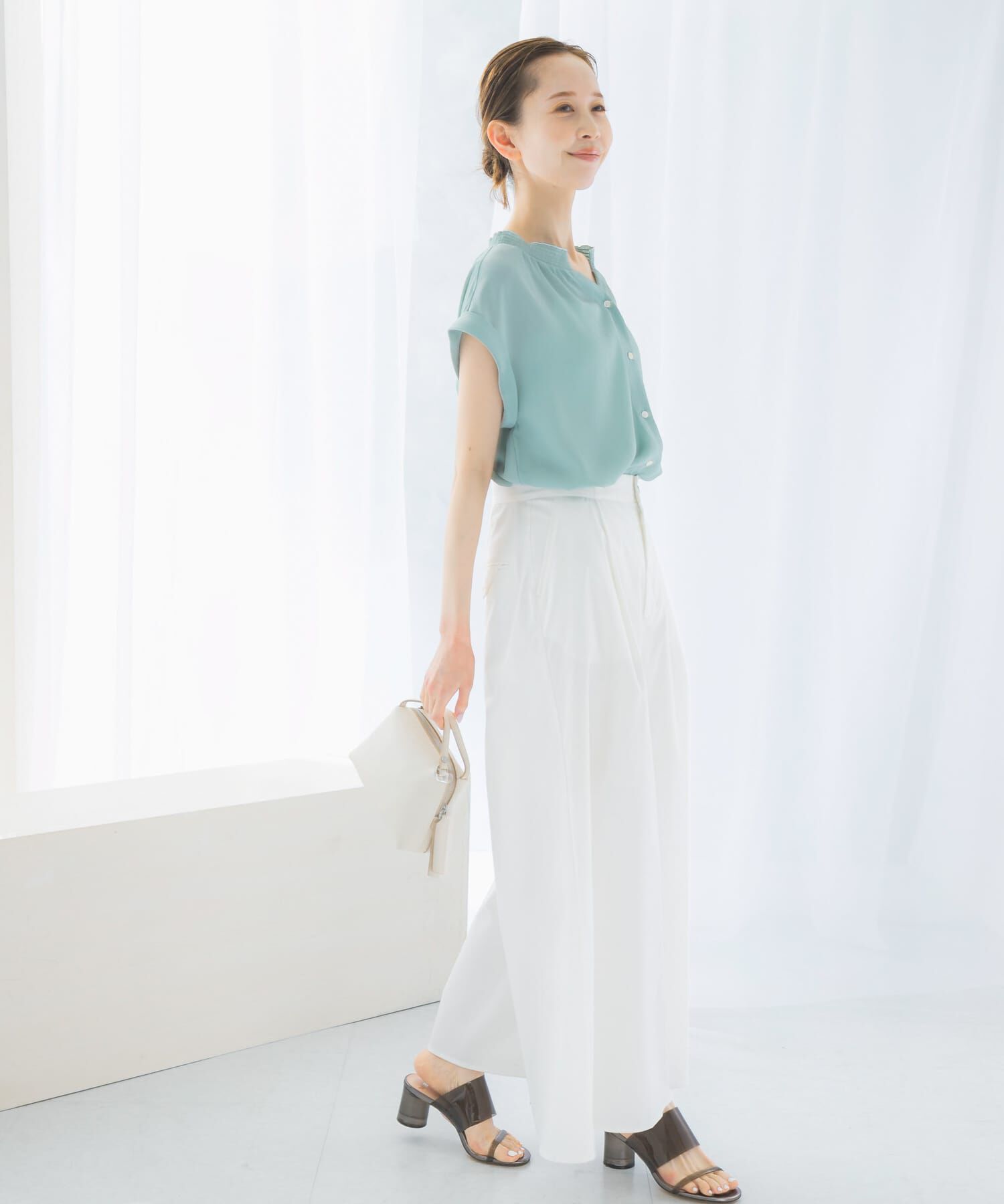 URBAN RESEARCH ROSSO「コットンワイドパンツ」|その他|