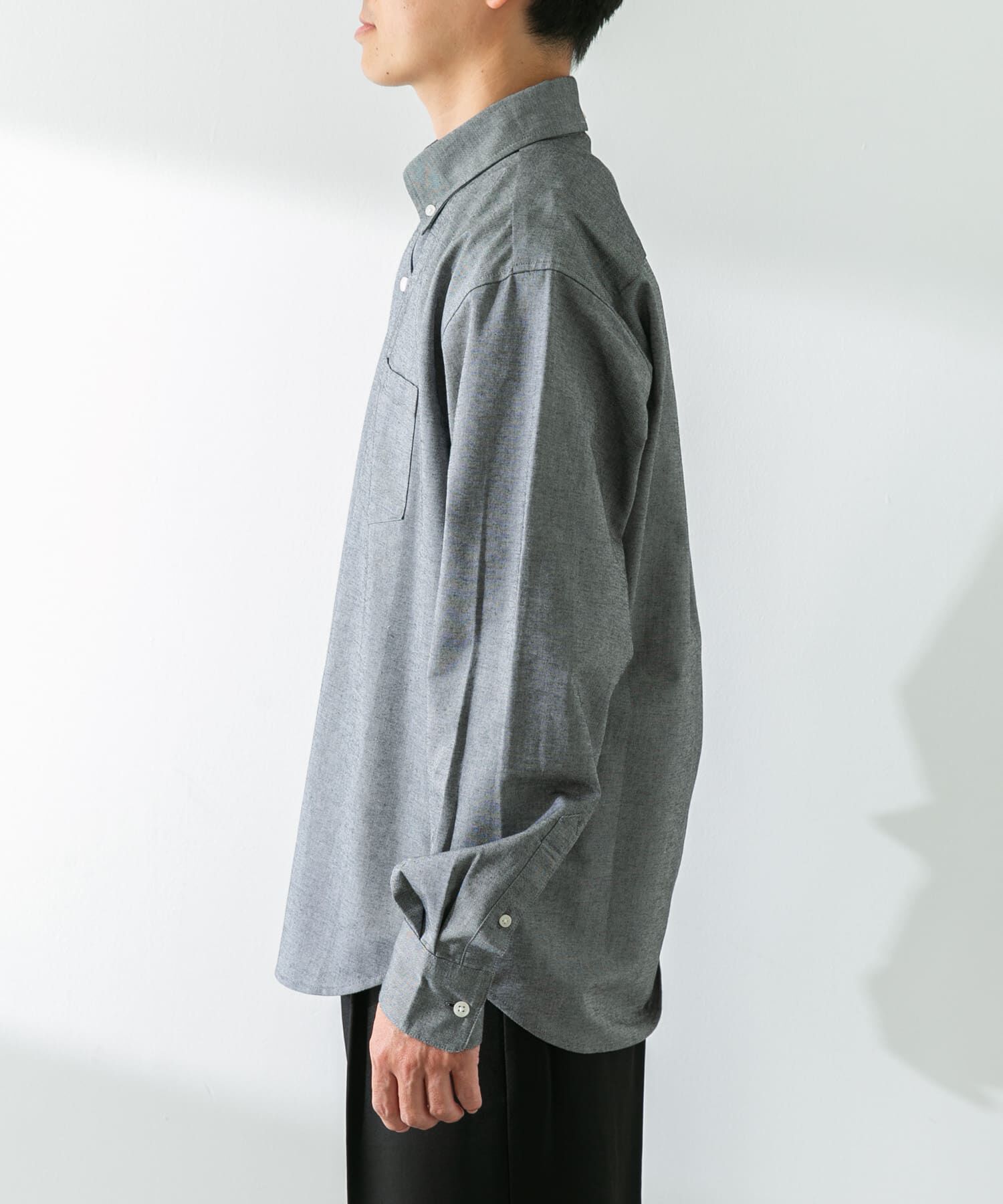 Sonny Label 「抗菌オックスボタンダウン長袖シャツ」|シャツ・ブラウス|