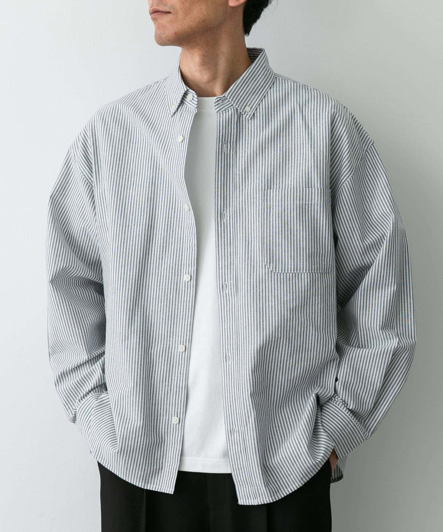 Sonny Label 「抗菌オックスボタンダウンオーバーシャツ」|シャツ・ブラウス|