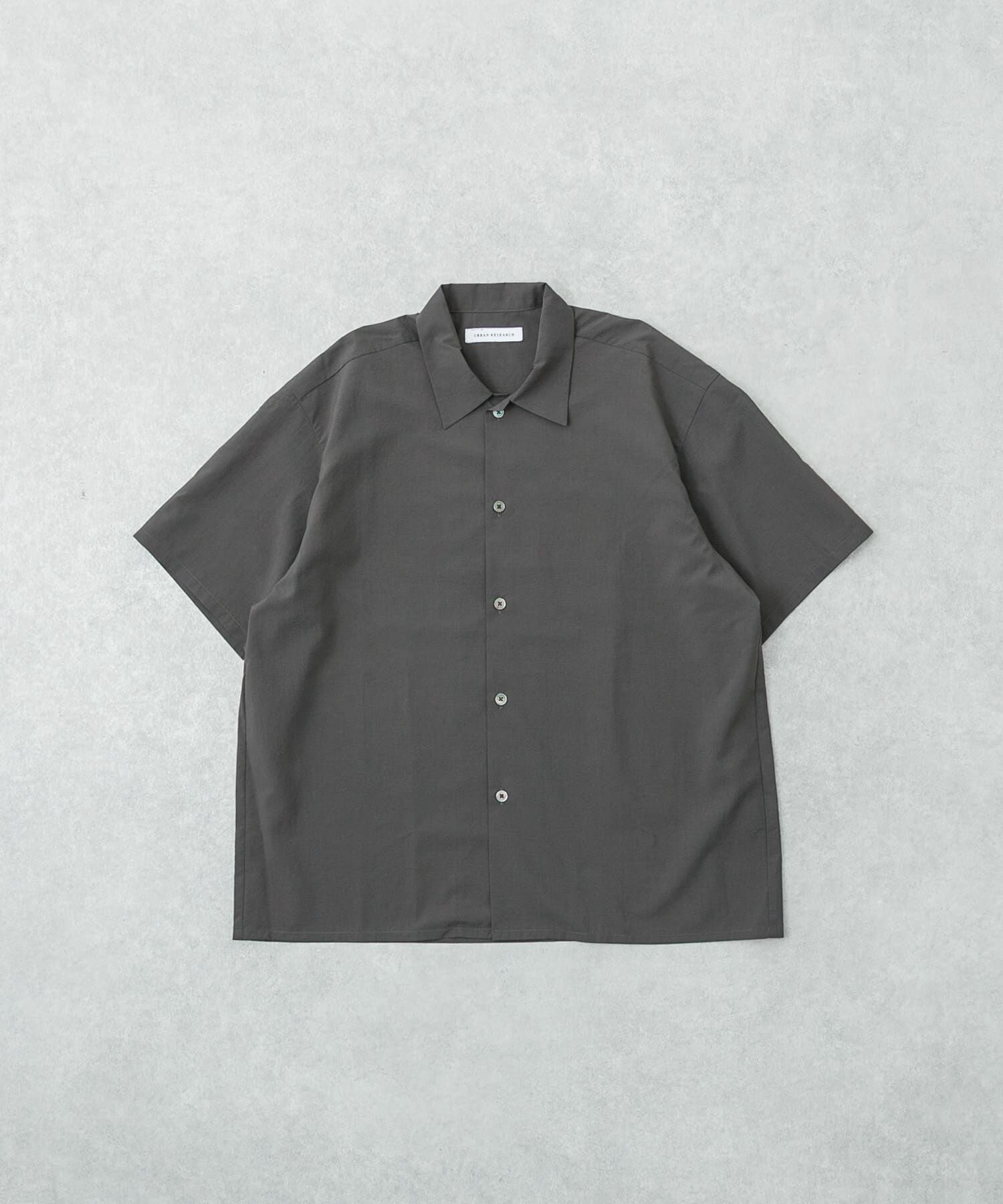 URBAN RESEARCH「BROAD FUNCTION SHIRTS」|シャツ・ブラウス|チャコールグレー