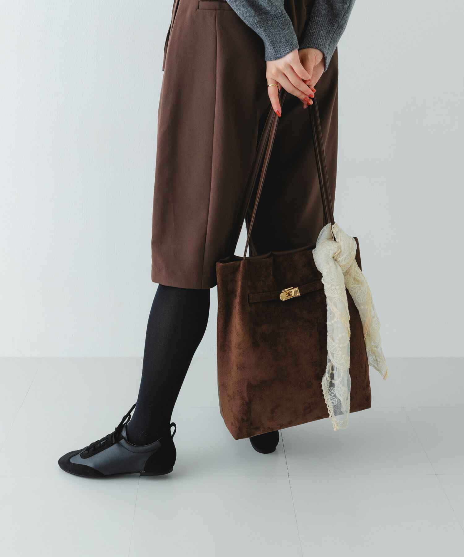 RODE SKO「スエードライクトートバッグ」|トートバッグ|