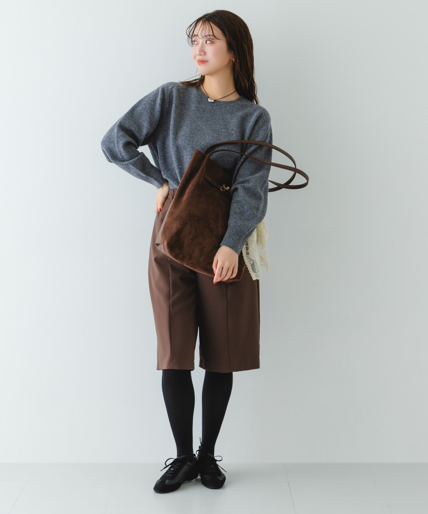 RODE SKO「スエードライクトートバッグ」|トートバッグ|