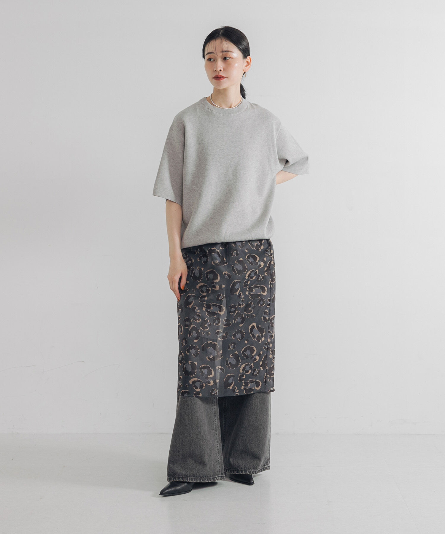 URBAN RESEARCH「コットンカシミヤハーフスリーブニット」|ニット・セーター|