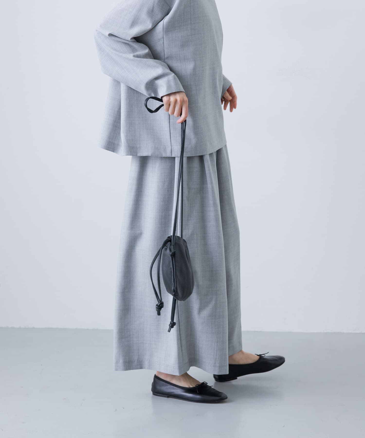 かぐれ「Washable wool easy pants」|その他|