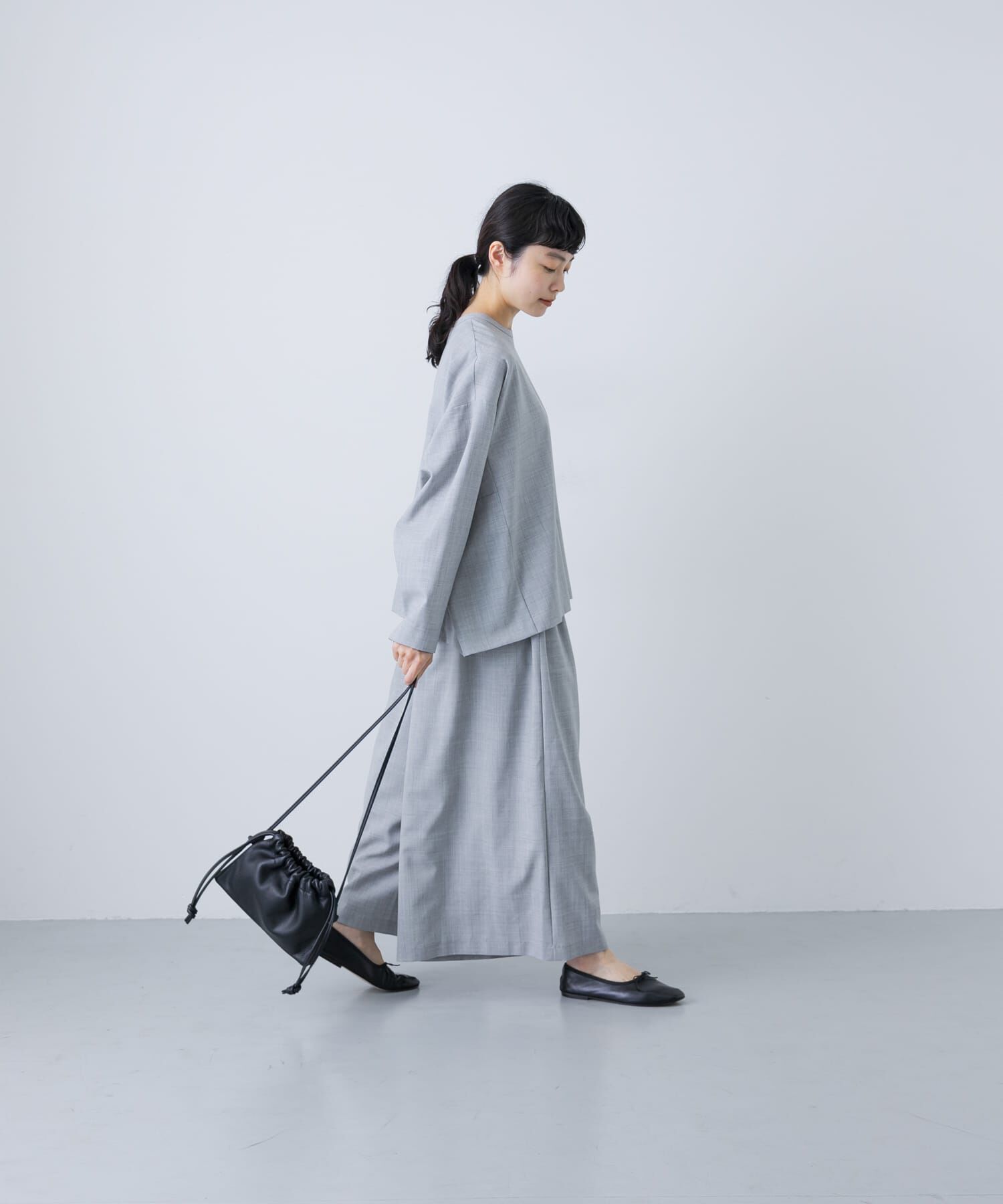 かぐれ「Washable wool easy pants」|その他|