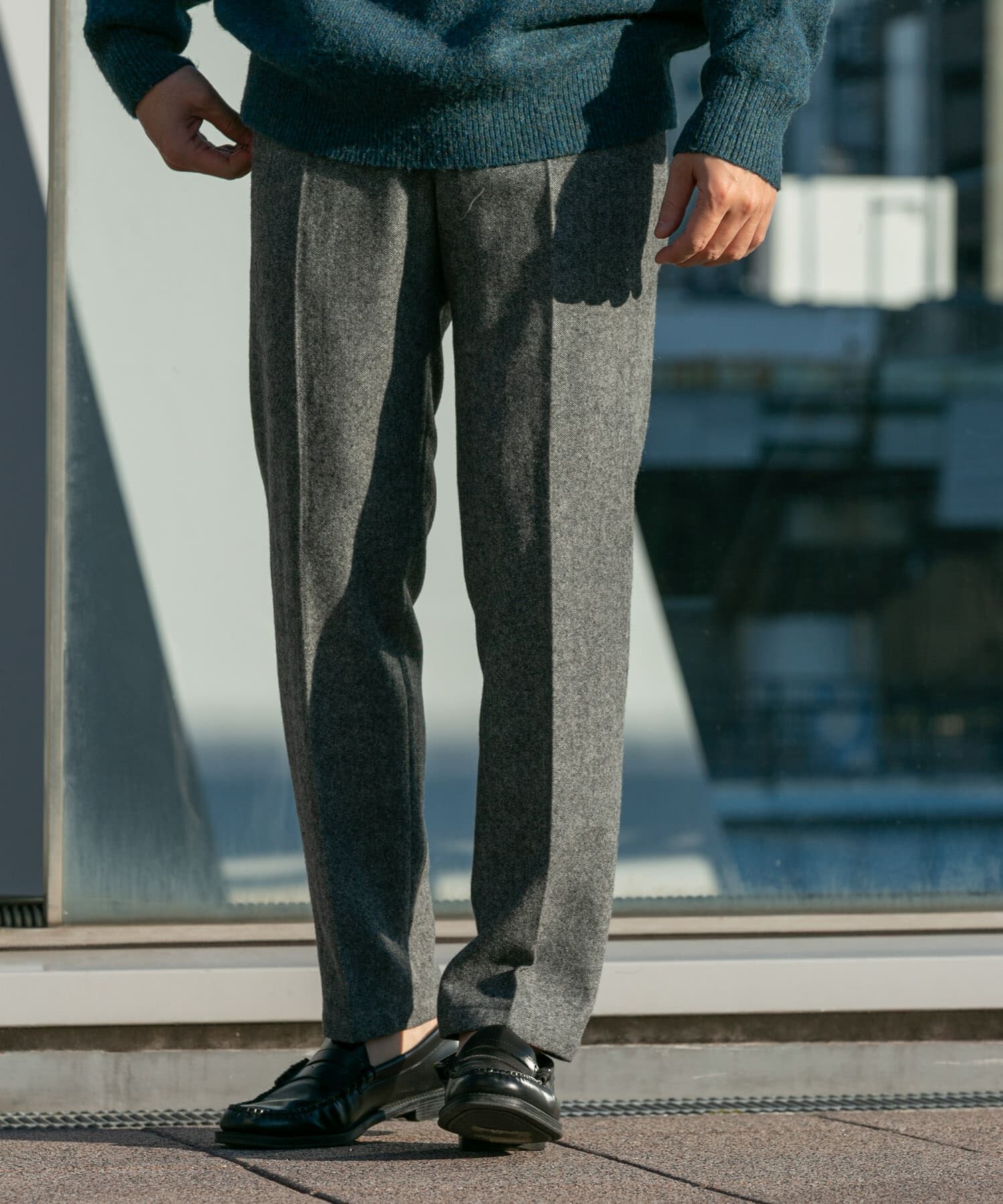 URBAN RESEARCH ROSSO「『XLサイズあり』ウールツイードテーパードパンツ」|その他|