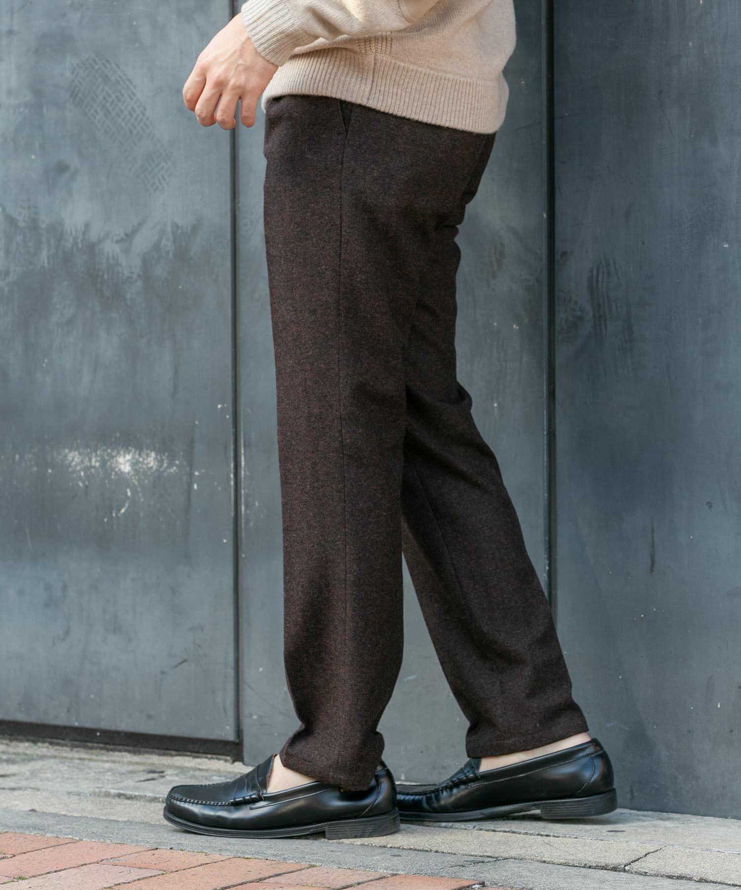 URBAN RESEARCH ROSSO「『XLサイズあり』ウールツイードテーパードパンツ」|その他|