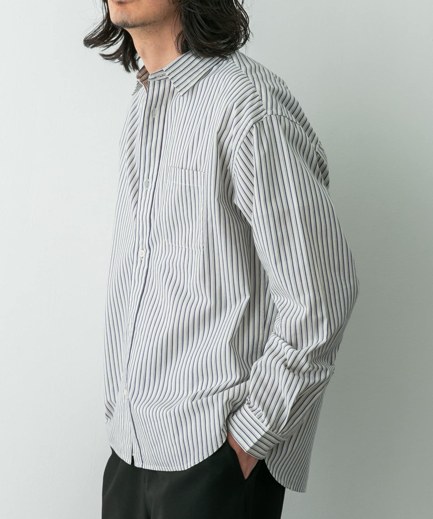 Sonny Label 「ストライプレギュラーカラーシャツ」|シャツ・ブラウス|