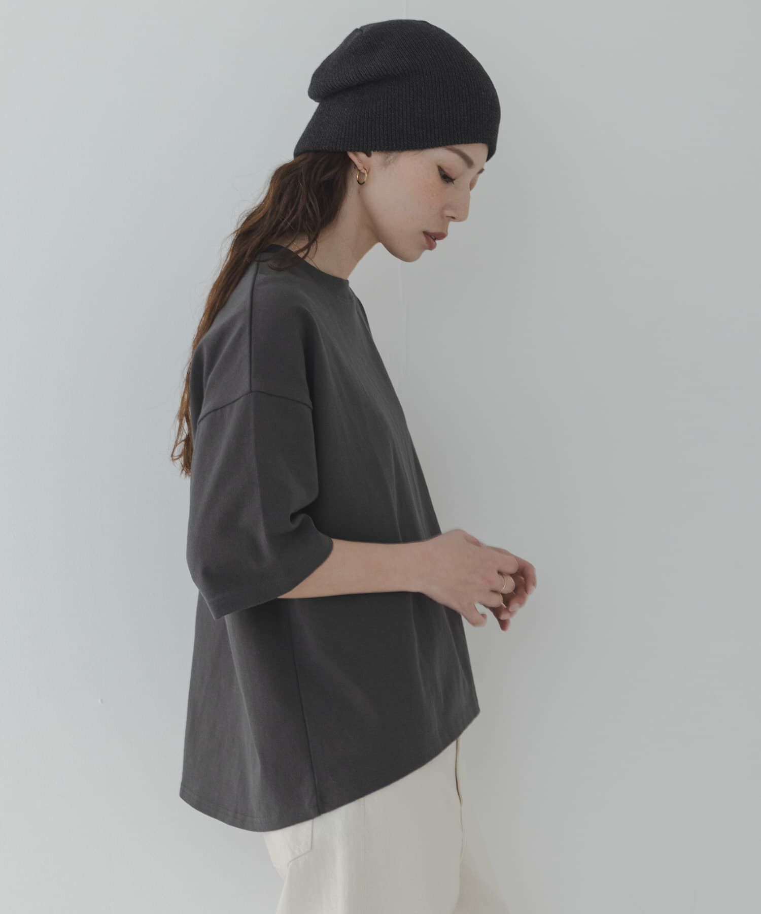 Sonny Label 「コットンハーフスリーブプルオーバー」|Tシャツ・カットソー|